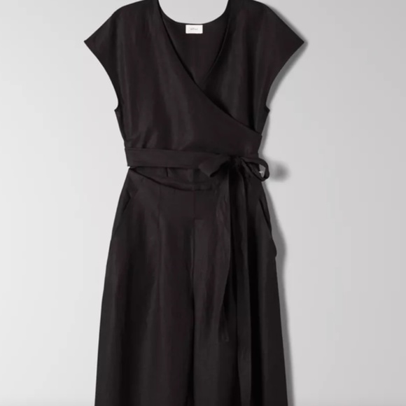 Wilfred Brax Jumpsuit Size 6 Black - Picture 4 of 7